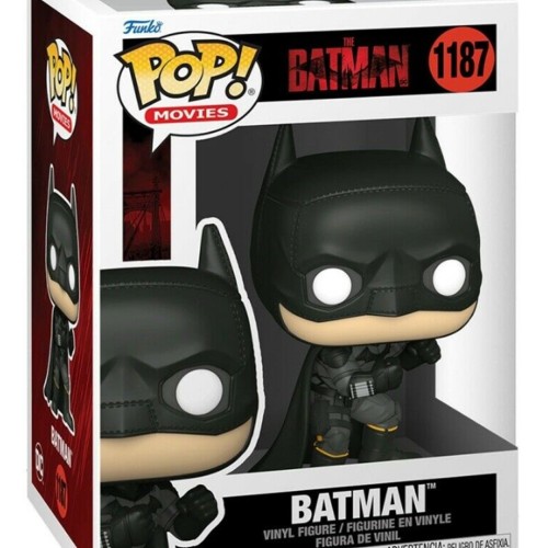 POP! Movies: The Batman Batman, Multicolor BY FUNKO (1187) - (Open Sealed)